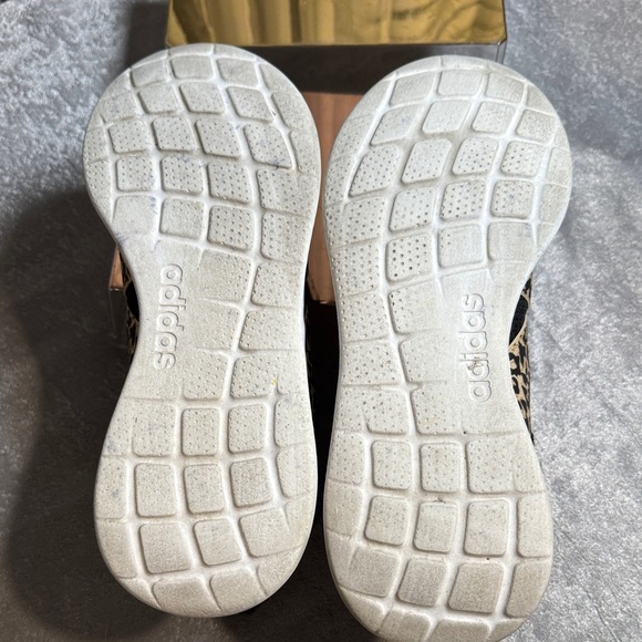 adidas Black and Leopard Women's Slip-On Sneakers - Picture 6 of 9